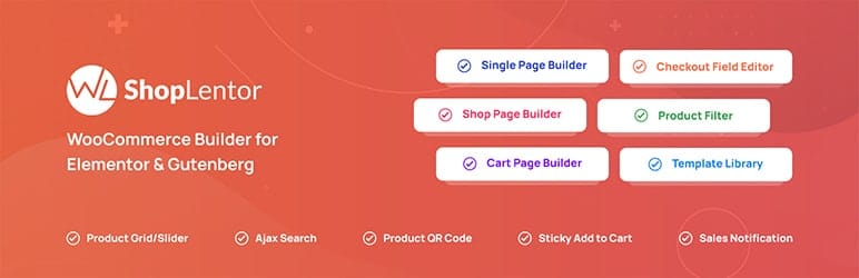 ShopLentor – WooCommerce Builder for Elementor & Gutenberg